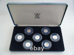 Jersey Shipbuilding Series 1991-1994 Silver Proof One Pound Coin Collection