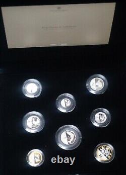 King Charles III 2023 Silver Proof Definitive Coin set LEP 3,000 Sold Out! 