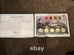 LIMITED EDITION Silver Proof Charles Dickens 150th Anniversary £2 Coin Cover