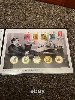 LIMITED EDITION Silver Proof Charles Dickens 150th Anniversary £2 Coin Cover