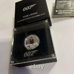 LIVE AND LET DIE 007 Agent Silver Coin 50 Cents Tuvalu 2021