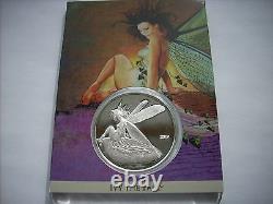 NEW IVY THE FAIRY 1 OZ SILVER PROOF IN ART SLAB STEVE FERRIS Cousin to Gwen COIN