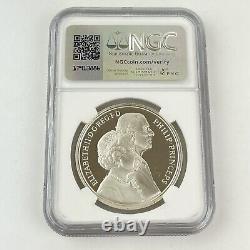 NGC Graded 1997 Great Britain Silver £5 Proof PF 69 Ultra Cameo Coin