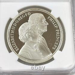 NGC Graded 1997 Great Britain Silver £5 Proof PF 69 Ultra Cameo Coin