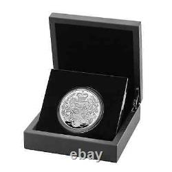 New 2022 Royal Mint Platinum Jubilee 5oz Silver Proof Coin