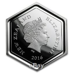 New Zealand -2016- 1OZ Silver Proof Coin- Honey Bee Coin! Scarce