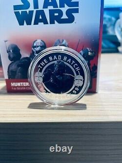 Niue 2022 1 Oz Silver Proof Coin Star WarsT The Bad BatchT Hunter