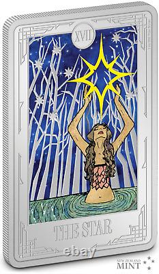 Niue 2024 Tarot Cards The Star 1 oz Silver Coin