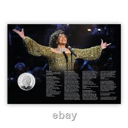 Official Dame Shirley Bassey Stamps- 1oz Silver Proof Coin Cover