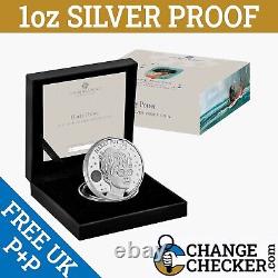 Official Harry Potter 2022 1oz Silver Proof £2 Two Pounds Coin Royal Mint