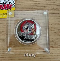 Perth Mint Tom and Jerry 1oz Silver Proof Coin