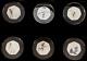 Peter Pan 2019 Silver Proof 50p Coin Set Of 6 In Deluxe Box Isle Of Man Ltd Ed