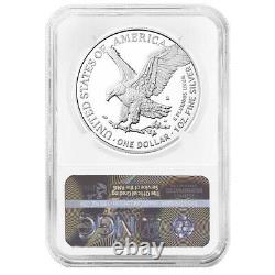 Presale 2021-S Proof $1 Type 2 American Silver Eagle NGC PF70UC Brown Label