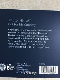 Prince Philip Celebrating A Life Of Service 2017 UK £5 Silver Proof Coin