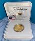 Princess Kate Middleton William Royal Wedding Gold Solid Silver Coin Proof Stamp