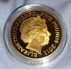 Princess Kate Middleton William Royal Wedding Gold Solid Silver Coin Proof Stamp