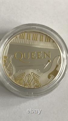 QUEEN 2020 Music Legends UK One Ounce 1oz Silver Proof Coin Rare