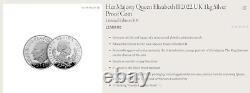 Queen Elizabeth II 2022 UK Rare 1kg Silver Proof Coin Charles III Obverse