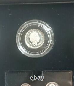 Queen Elizabeth II Coin Collection, 80th Silver Proof inc. Maundy. 1 /8,000