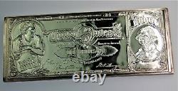 RARE 16 OZ. 999 Silver $1000 Washington PROOF Bar with COA & mint box
