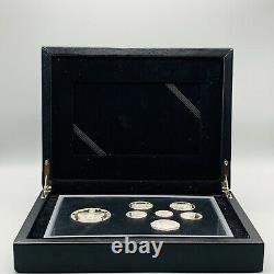 RARE 2013 Royal Mint Silver Proof 7 Coin Set Including Coronation Jubilee £5