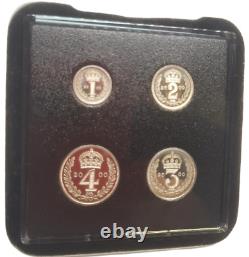 Rare 2000 Royal Mint Queen Elizabeth II Maundy Money Set Silver Proof Boxed