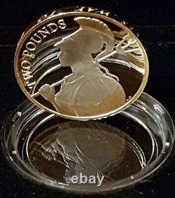 Rare 2016 Silver Britannia Renaissance Proof Two Pounds £2 Just 383 Minted