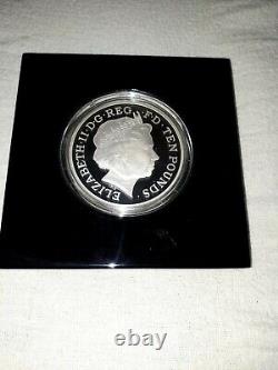 Royal Christening Prince George 2013 £10 5 oz Silver Proof Royal Mint Coin