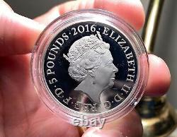 Royal Mint 100th Anniversary Battle of Somme £5 Silver Proof 5 Pound Coin 2016