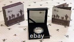 Royal Mint 100th Anniversary Battle of Somme £5 Silver Proof 5 Pound Coin 2016