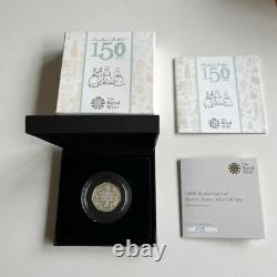 Royal Mint 150th Anniversary of Beatrix Potter 2016 UK 50p Silver Proof Coin COA