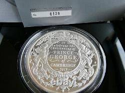 Royal Mint 2013 Christening of Prince George 5oz Silver Proof £10 Coin