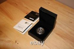Royal Mint 2013 UK PIEDFORT Silver Proof England Floral UK One Pound Coin