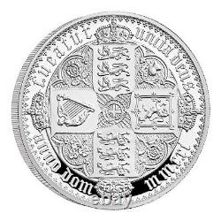 Royal Mint 2021 Gothic Crown Quartered Arms and Portrait 5oz Silver Proof Set