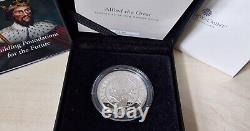 Royal Mint Alfred the Great Silver Proof £5 Coin with COA