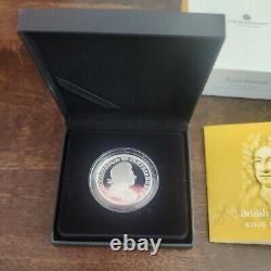 Royal Mint British Monarchs George I 1oz Silver Proof £2 Coin In Hand 2022
