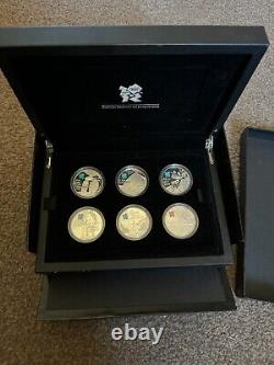 Royal Mint Celebration of Britain silver proof 6 coin set