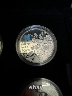 Royal Mint Celebration of Britain silver proof 6 coin set