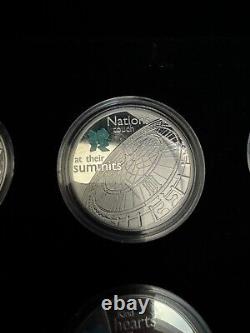 Royal Mint Celebration of Britain silver proof 6 coin set