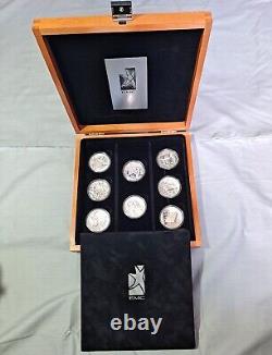 Royal Mint EMC Mythological Couples Silver Proof 8 Coin Set