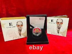 Royal Mint Elton John 2020 UK One Ounce Silver Proof Coin