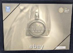 Royal Mint Great British Motorcars Silver Proof Collection 18 Coins Box COA. 925
