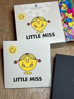 Royal Mint Little Miss Sunshine 50th Anniversary 1oz Silver Proof £2 coin BNIB
