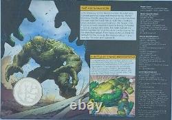 Royal Mint Marvel Comics The Incredible Hulk 2019 Silver Proof Coin Brand New