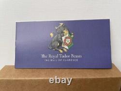 Royal Mint Royal Tudor Beasts Bull of Clarence Silver Proof Coin Set (2023) #070