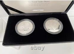 Royal Mint Royal Tudor Beasts Bull of Clarence Silver Proof Coin Set (2023) #070