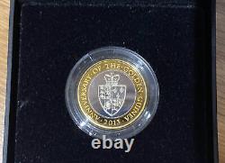 Royal Mint The 350th Anniversary of The GUINEA UK £2 Silver Proof 925 Coin + COA