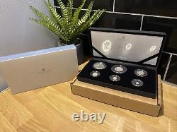 Royal Mint The Britannia 2022 UK 6-Coin 999 Silver Proof Collection NEW SOLD OUT