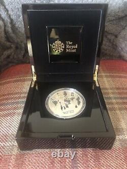 Royal Mint. The Rolling Stones 5oz Silver Proof Coin 528/600