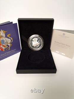 Royal Mint Tudour Beast 1oz Silver Proof Coins